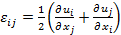 formula of Strain