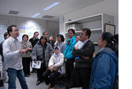 Nineteen Scientists, Engineers, Analysts and Consultants from Asia (Indonesia, Sri Lanka and Thailand) visited NIED.
