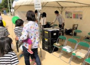 E-ディフェンス展示ブースの様子
