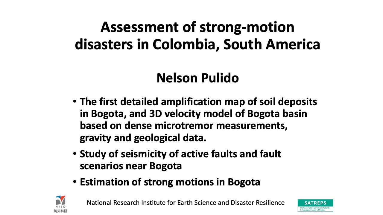 Assessment of strong-motion disasters in Colombia, South America