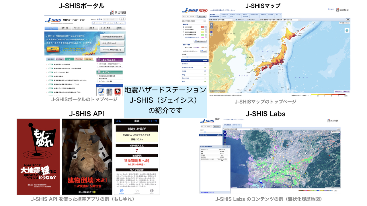 地震ハザードステーションJ-SHISの開発