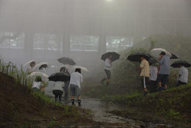 特別授業：1時間200mmの豪雨体験！