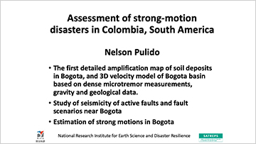 Assessment of strong-motion disasters in Colombia, South America