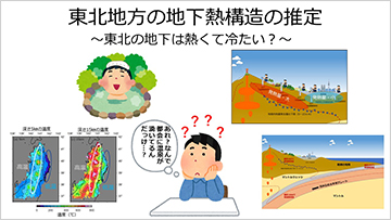 東北地方の地下熱構造の推定～東北の地下は熱くて冷たい？～