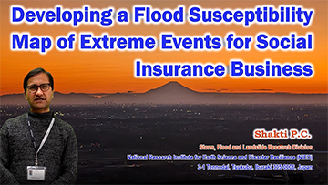Developing a Flood Susceptibility Map of Extreme Events for Social Insurance Business 