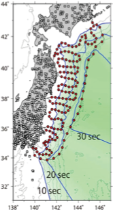 地震の早期検知イメージ