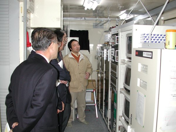 Inside of shelter