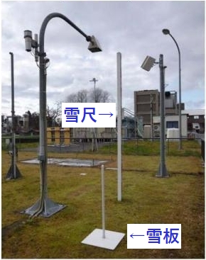 雪尺と雪板