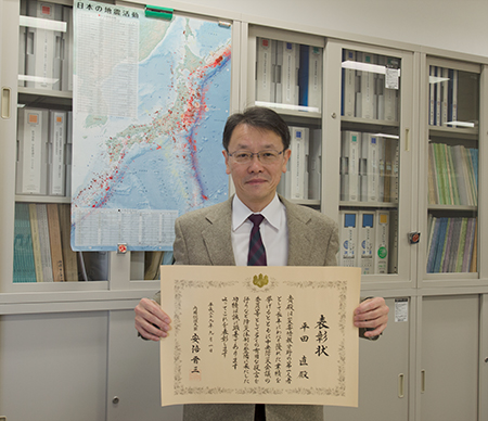 首都圏レジリエンス研究センターの平田直センター長(東京大学地震研究所教授)
